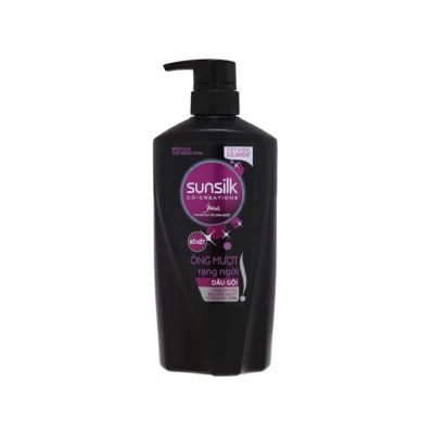 Dầu gội Sunsilk bồ kết óng mượt rạng ngời chai 650g / 900g - dầu gội đầu chăm sóc nuôi dưỡng tóc (Đen)