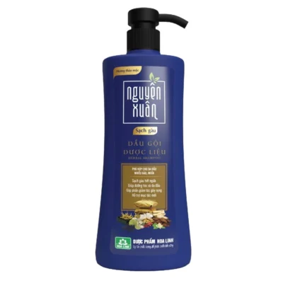 Dầu gội Dược liệu Nguyên Xuân Sạch Gàu 450ml - Tặng thêm 50ml giá không đổi
