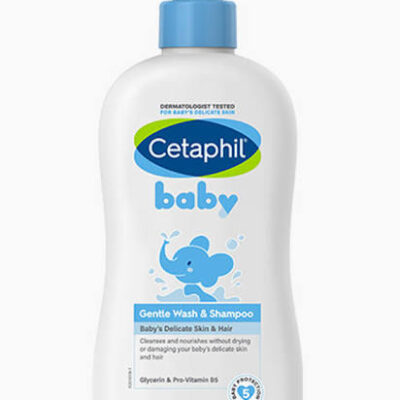 Sữa Tắm Gội Cetaphil Dịu Lành Cho Bé 400ml Baby Gentle Wash & Shampoo