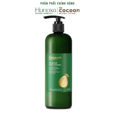 Dầu gội bưởi Cocoon BIGSIZE giúp giảm gãy rụng và làm mềm tóc 500ml - HUNOXA
