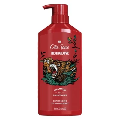 Dầu Gội Xả Old Spice 2in1 Bearglove 650Ml