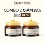 Combo 2 Mặt Nạ Nghệ Hưng Yên Giúp Sáng Da Và Mờ Thâm Cocoon 30ml