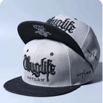 Mũ hiphop cao cấp , Nón lưỡi trai snapback thêu THUNLIFE phối màu thời trang nam nữ
