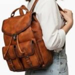 Balo Da Bò VEG Patina Ý Cao Cấp Đựng Laptop & Du Lịch Đa Chức Năng TUDA BPL379